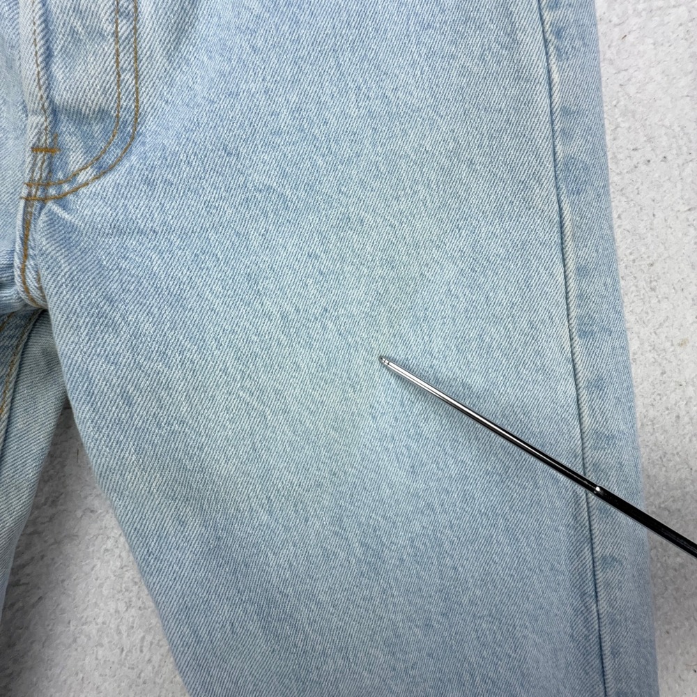 Vintage Levis 501 Mens 28x34 Light Wash Straight Leg Jeans USA NWT NOS READ - Picture 16 of 16
